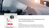 TOC/TNb Determination in Process Effluents in the pulp and paper industry