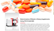 Determination of Metals in Dietary Supplements Using HR-CS Solid AAS