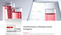 TOC Determination in Phosphoric Acid by UV Digestion